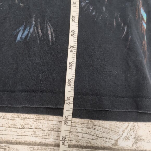 Vintage Black Large Otter Graphic T Shirt Single Stitch - Picture 4 of 5